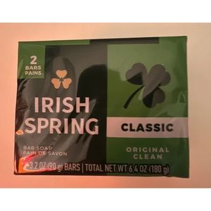 Irish  Spring Classic 2 Bar Pack New and Sealed